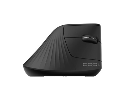 CODi 6D Wireless Ergonomic Vertical Optical Bluetooth Mouse, Black (A05002)