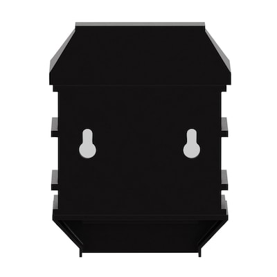 Flash Furniture Holder LED Solar Wall Mount Lights, Outdoor, Brown (DNSL1086BR)