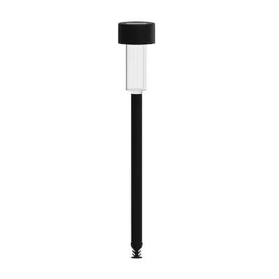 Flash Furniture Hartford LED Solar Pathway Lights, Black (DNSL10412BK)