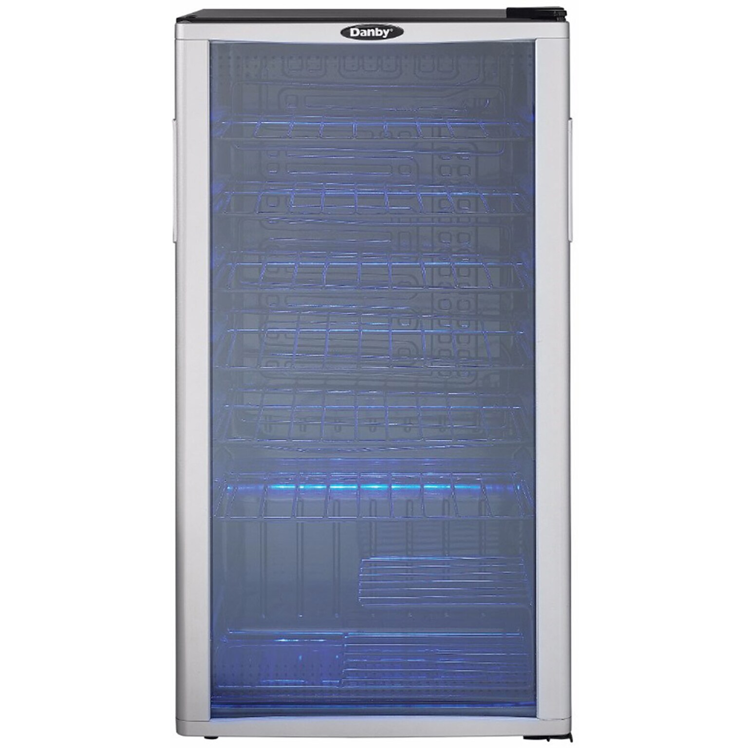 Danby 35-Bottle 3.2-Cu. Ft. Single-Zone Wine Cooler, Stainless Steel