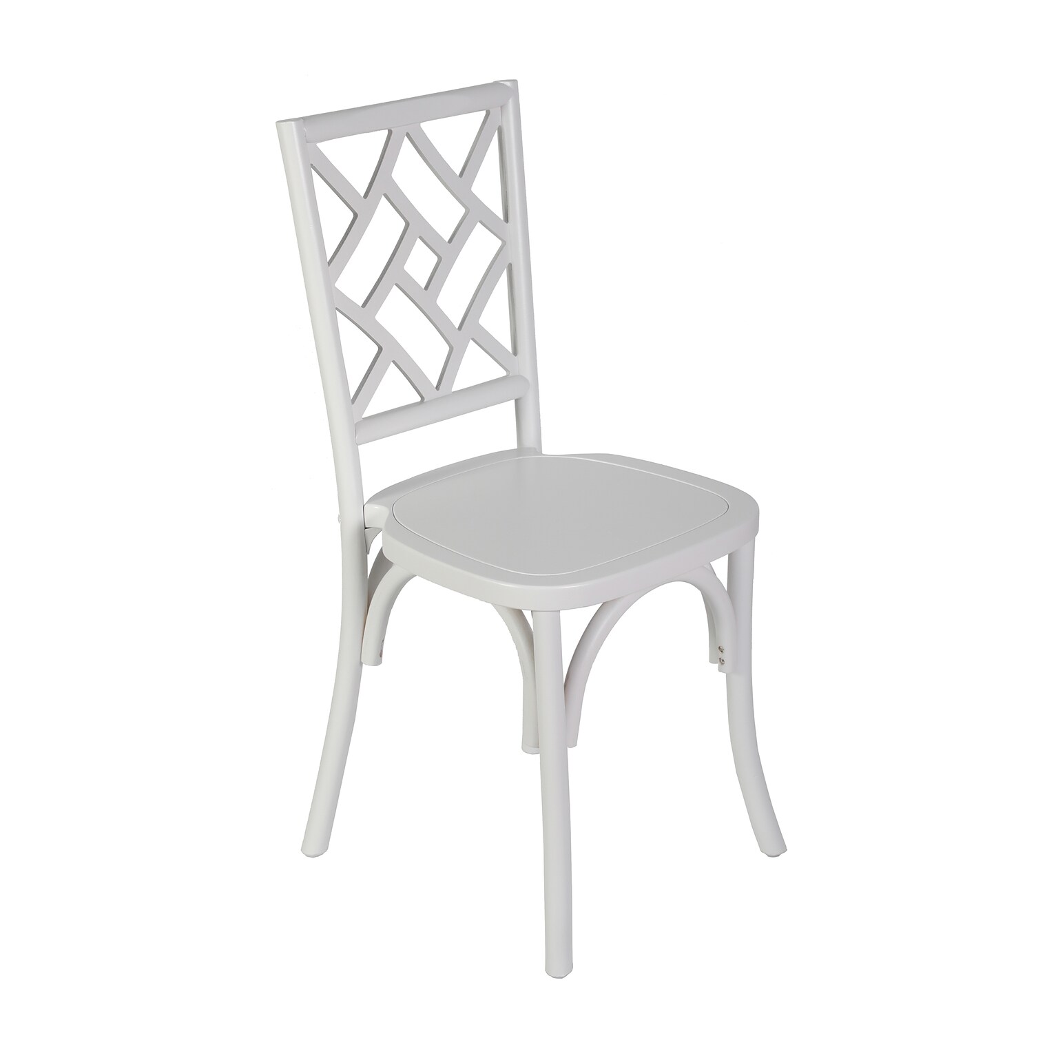 Flash Furniture Brooklyn Contemporary Wood Dining Chair, White (ZH81005WHT)