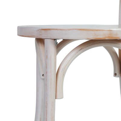 Flash Furniture Betsy Contemporary Wood Dining Chair, White Wash (ZH8003AWHTWSH)