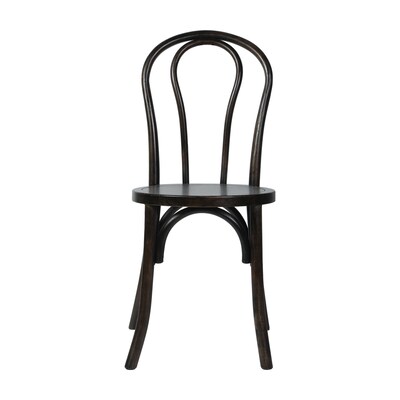 Flash Furniture Betsy Contemporary Wood Dining Chair, Early American Wood, 2/Pack (2ZH8003AEAW)