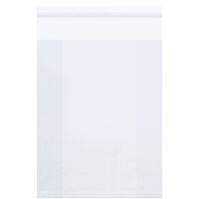 9 x 12 Gusseted Poly Bags, 2 Mil, Clear, 1000/Pack (PRR090412)