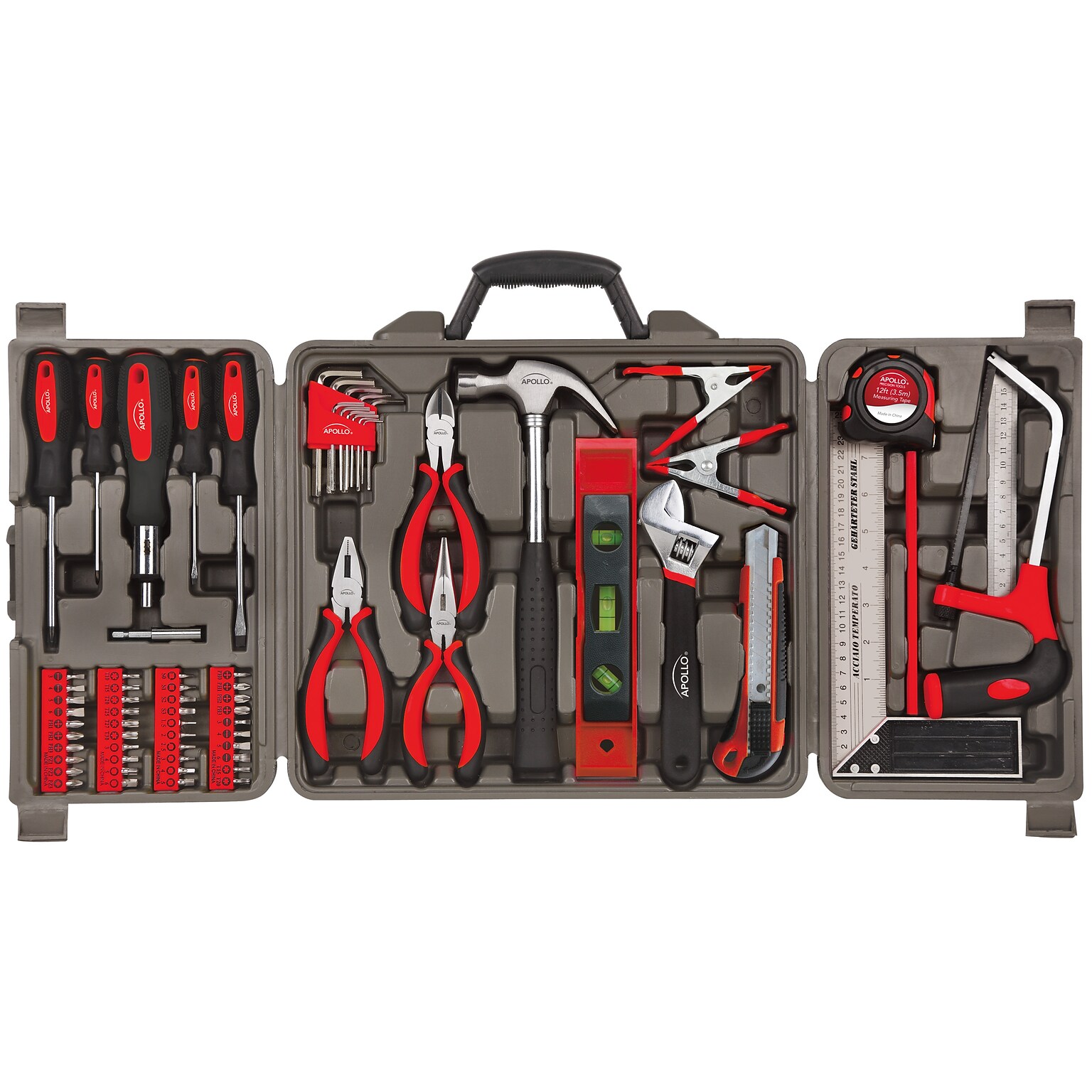 Apollo Tools Household Tool Kit, 71 Piece (DT0204)