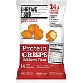 Shrewd Food Protein Crisps, Brickoven Pizza, 0.74 oz., 8/Pack (265-00013)