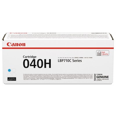 Canon 040H Cyan High Yield Toner Cartridge (CNM0459C001AA)