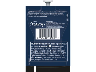 Lavazza Mocha Latte Coffee Flavia Freshpacks, 72/Carton (48690)