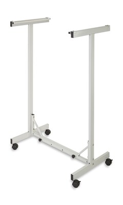 AdirOffice Mobile Plan Center for Blueprints Adjustable Large File Stand Storage Cart, Gray (615)