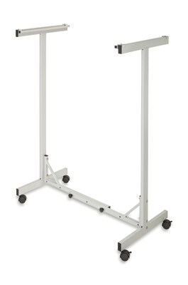 AdirOffice Mobile Plan Center for Blueprints Adjustable Large File Stand Storage Cart, Gray (615)