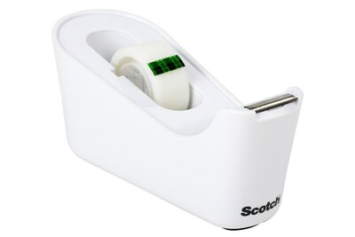 Scotch C18 Desktop Dispenser, 1 Core, White (C18-W)