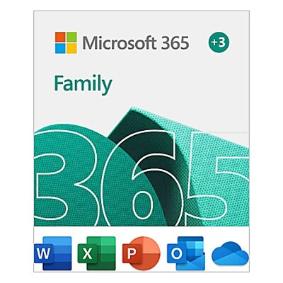 Microsoft 365 Family 15-Month Subscription for 6 Users, Windows/Mac/Android/iOS, Download (6GQ-01132)