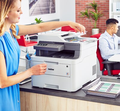Brother MFC-L3710CW Wireless Color All-in-One Laser Printer