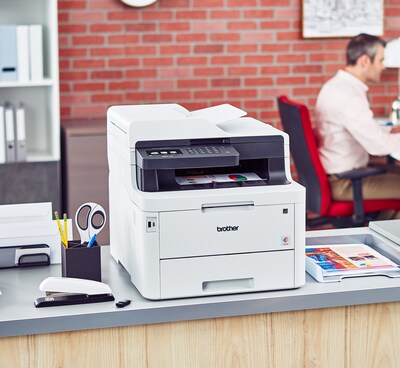 Brother MFC-L3770CDW Wireless Color All-in-One Laser Printer with Duplex Printing and Scanning