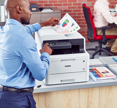 Brother MFC-L3770CDW Wireless Color All-in-One Laser Printer with Duplex Printing and Scanning