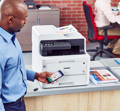 Brother MFC-L3770CDW Wireless Color All-in-One Laser Printer with Duplex Printing and Scanning