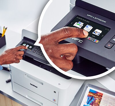 Brother MFC-L3770CDW Wireless Color All-in-One Laser Printer with Duplex Printing and Scanning