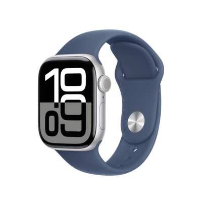 Apple Watch 42mm Denim Sport Band, Small/Medium (MXLE3AM/A)