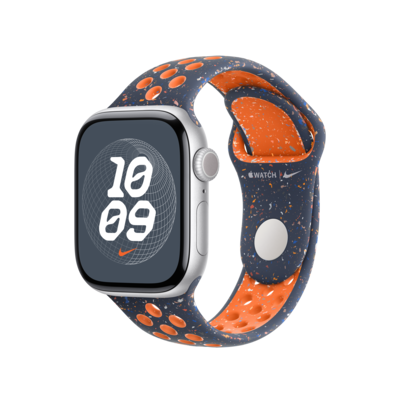 Apple Watch 40mm Blue Flame Nike Sport Band, Medium/Large (MC2F4AM/A)