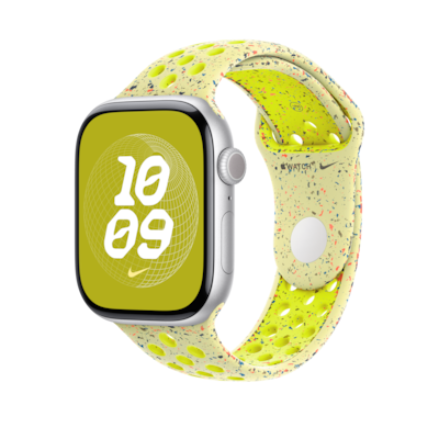 Apple Watch 46mm Volt Splash Nike Sport Band, Small/Medium (MXU73AM/A)