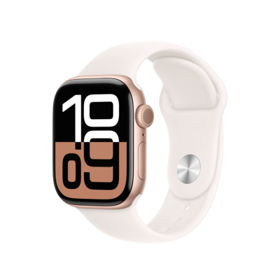 Apple Watch 40mm Light Blush Sport Band, Small/Medium  (MAXC4AM/A)