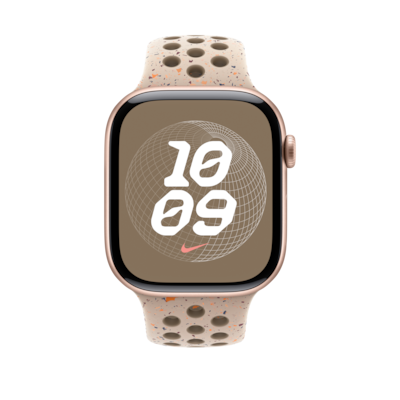 Apple Watch 46mm Desert Stone Nike Sport Band, Small/Medium (MYL83AM/A)