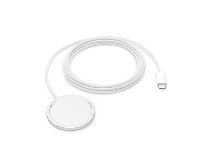 Apple Magnetic Wireless to USB-C Charging Cable, 6.6 ft., White (MX6Y3LL/A)