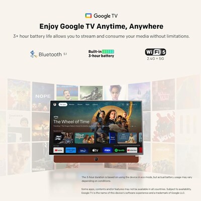 Skyworth P100 24" FHD Portable LED Display with Google TV