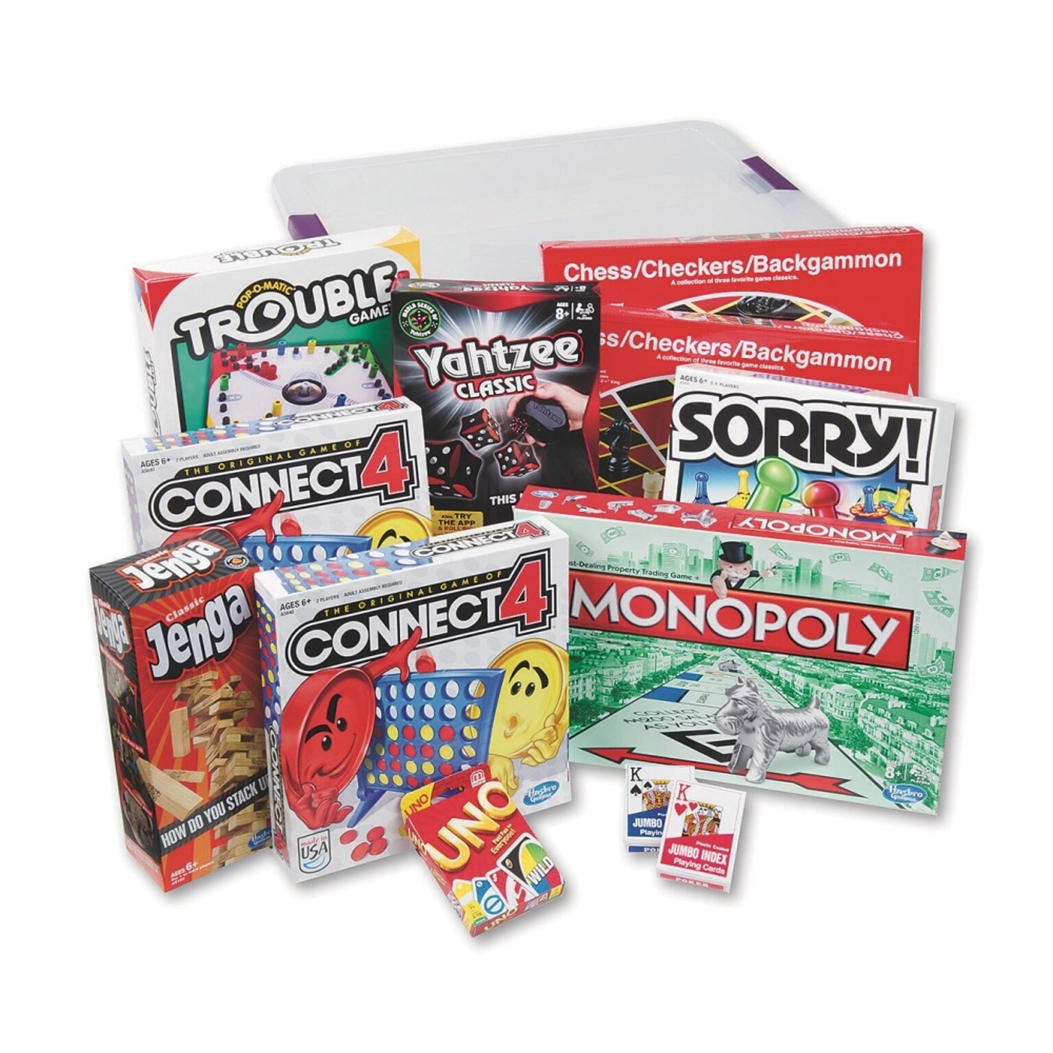 S&S All-Time Favorite Games Pack with Tub, 12/Pack (W10738)