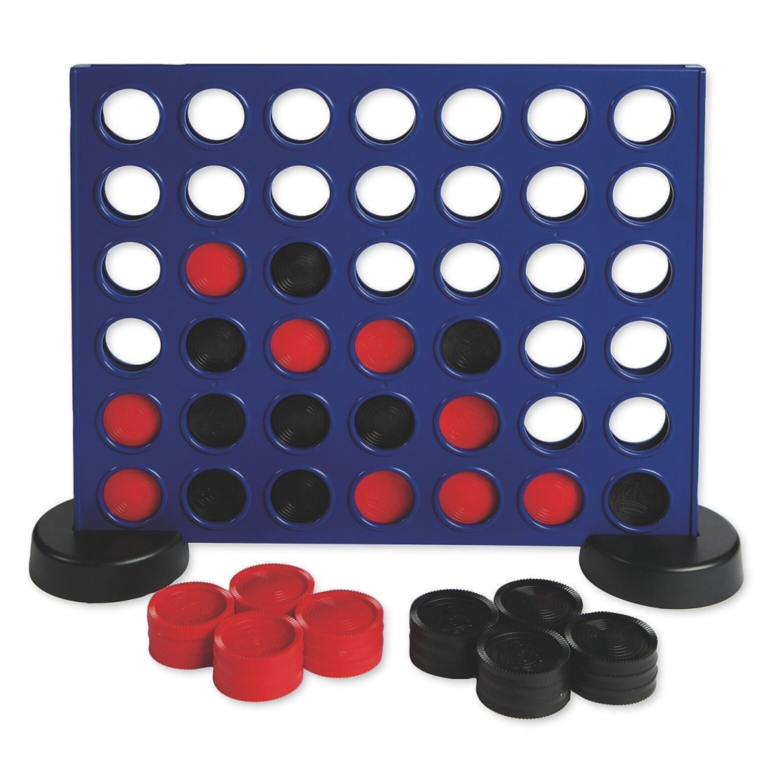 S&S Giant 2-in-1 Four In A Row & Checkers Game (W12919)