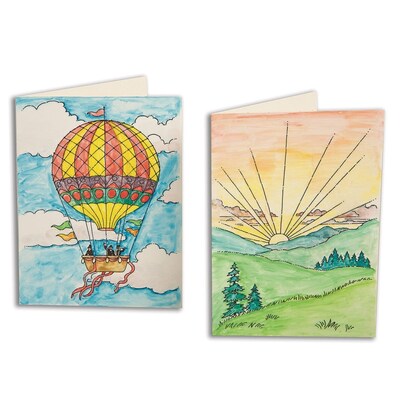 S&S Paint-a-Dot Everyday Greeting Cards, 24/Pack (GP3354)