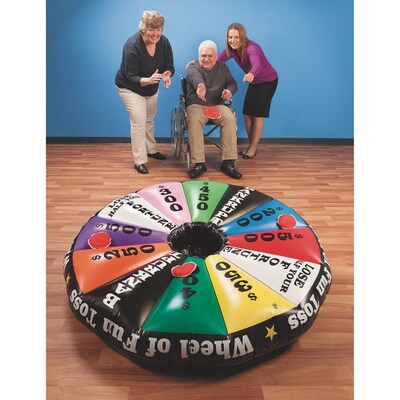 S&S Wheel of Fun Inflatable Toss Game (19372)