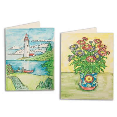 S&S Paint-a-Dot Everyday Greeting Cards, 24/Pack (GP3354)