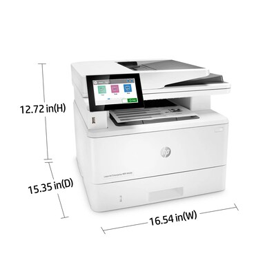 HP LaserJet Enterprise MFP M430f Black & White All-in-One Printer, Scanner, Copier, Fax (3PZ55A)