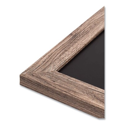 U Brands Chalkboard, Magnetic, 3' x 2', Wood Frame (4549U00-01)