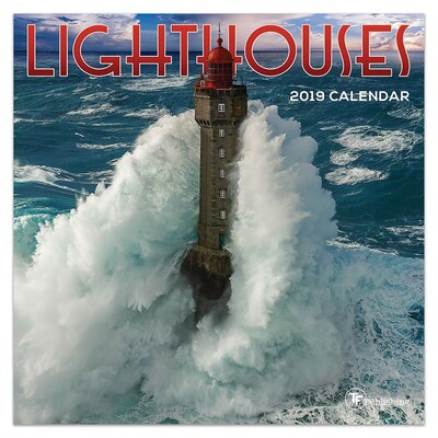 2019 TF Publishing 7 X 7 Lighthouses Mini Calendar (19-2098)