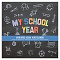 TF Publishing School Year Open Dated 12 x 12 Monthly Wall Calendar (99-1019)