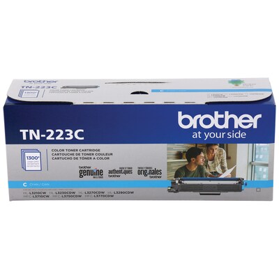 Brother TN-223 Cyan Standard Yield Toner Cartridge (TN223C)