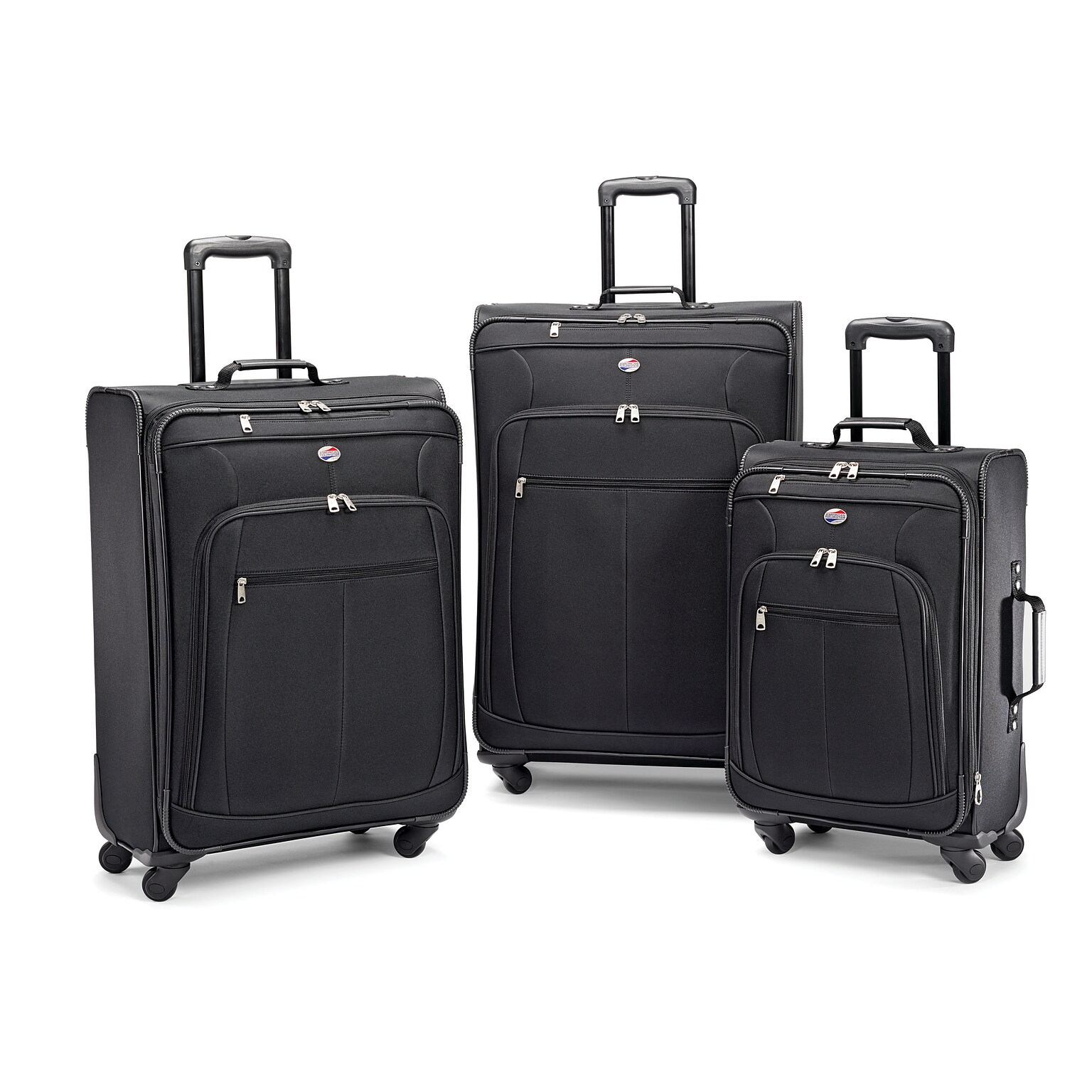 American Tourister Pop Plus 3-Piece Set, Black (64590-1041)