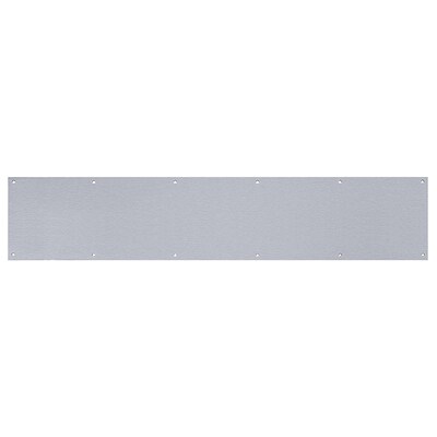 Tell 6 x 30 Inch Door Kickplate, Stainless Steel Finish 32D (DT100055)