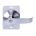 Tell Light Duty Commercial Entry Lever Lockset For Exit Device, Satin Chrome Finish 26D (EX100015)
