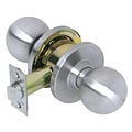 Tell Heavy Duty Commercial Passage Knob Lockset, Stainless Steel Finish 32D (CL100020)