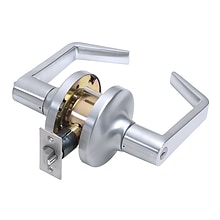 Tell Heavy Duty Commercial Entry Lever Lockset, Satin Chrome Finish 26D (CL100150)