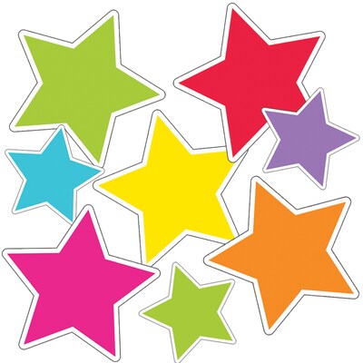 Twinkle Twinkle Youre A STAR! Color Stars Cut-Outs, 36/Pack (120547)