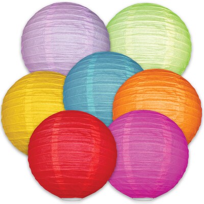 Colorful Lanterns, 7/Pack (107003)