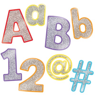 Sparkle and Shine Colorful Glitter Combo Pack EZ Letters, 219/Pack (130084)
