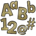 Sparkle and Shine Gold Glitter Combo Pack EZ Letters, 219/Pack (130083)