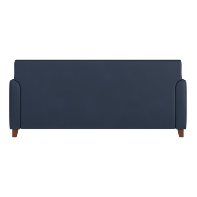 Flash Furniture HERCULES Diplomat Series 70" LeatherSoft Sofa, Navy (BT8273NVY)