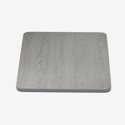 Flash Furniture Glenbrook 24"W x 30"D x 1.125" Thickness Reversible Table Top, Laminate, White or Gray (XUWHGY2430)