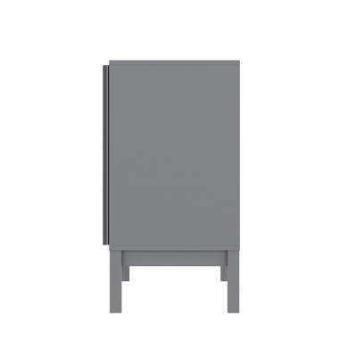 Flash Furniture Dallas Wooden 3-Drawer Dresser, Gray (MG900713CGY)